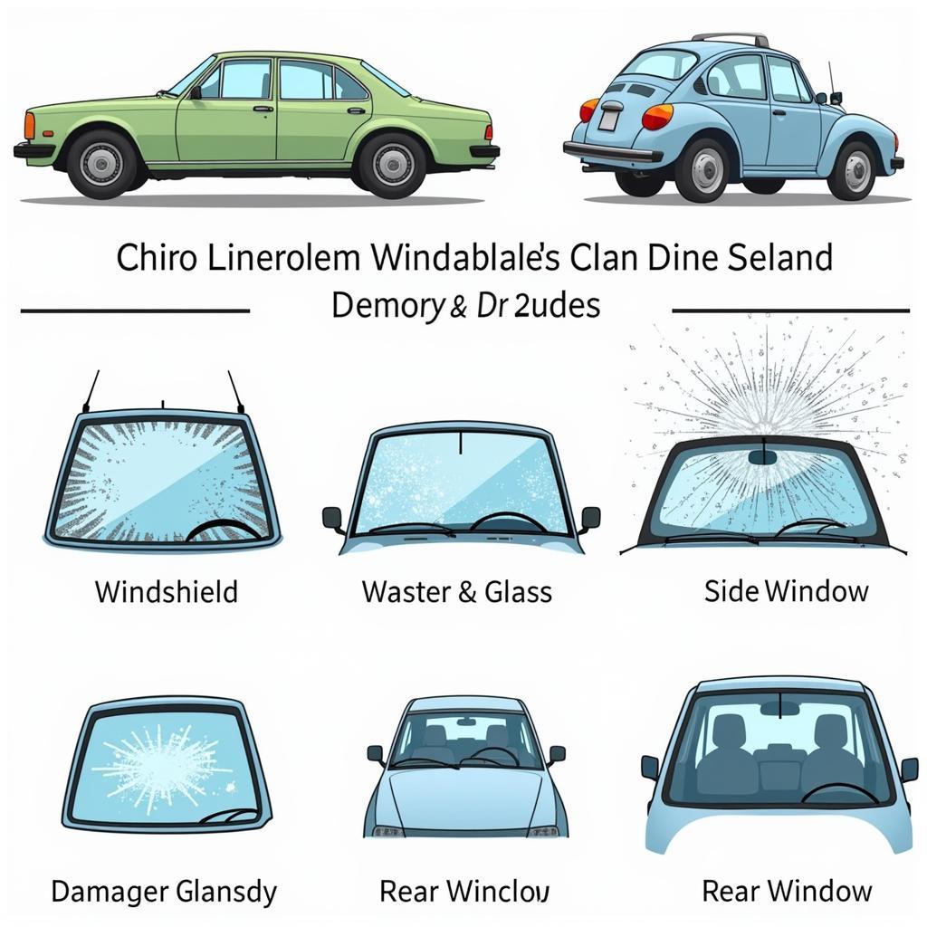 Types of Car Window Glass Damage