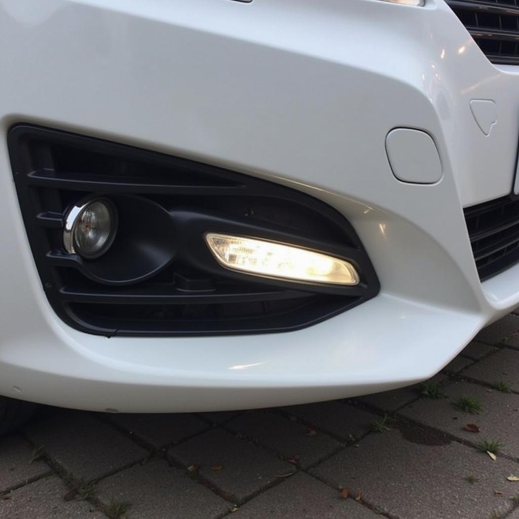 Repaired Car Bumper in Bromley