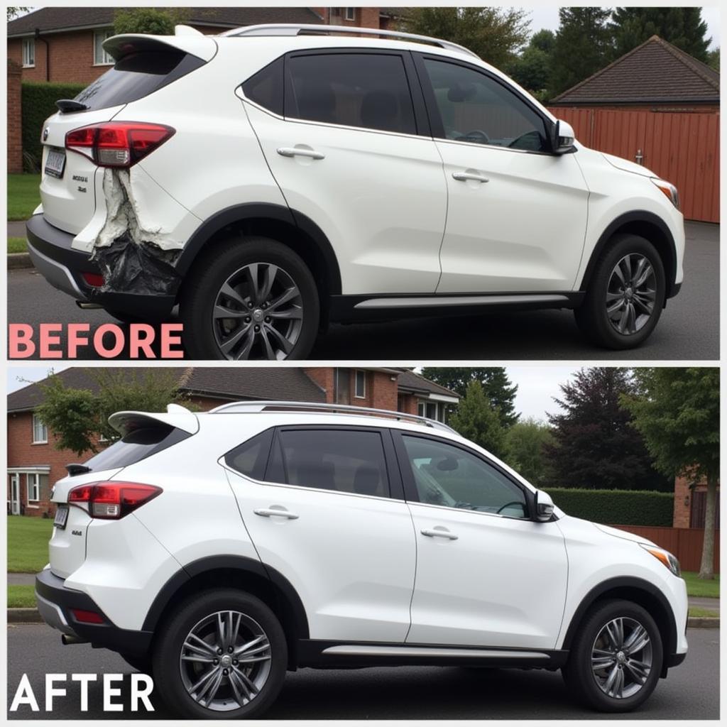 Repaired Car in Salisbury