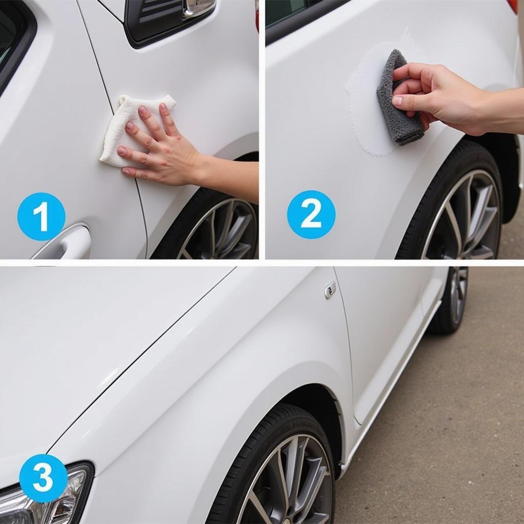 Repairing Clear Coat Scratches on Car Paint