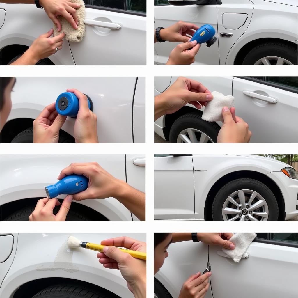 Repairing a Deeper Car Paint Crack