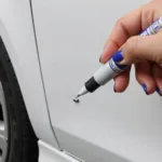 DIY Repair of a Minor Car Door Paint Chip