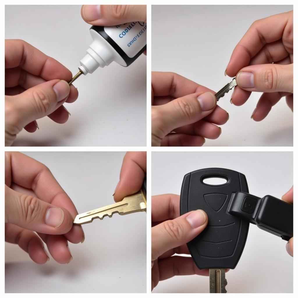 Step-by-step guide to repairing a snapped car key