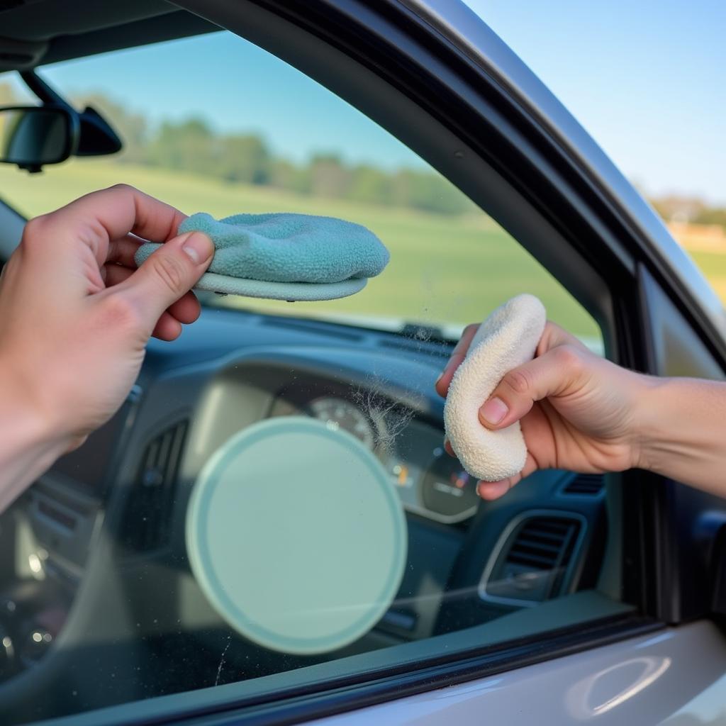 Repairing Superficial Scratches on Car Window