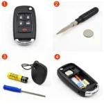 Replacing a Car Key Fob Battery in Cork