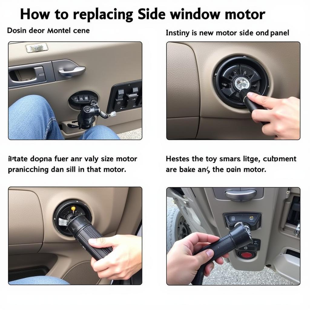 Replacing Car Side Window Motor