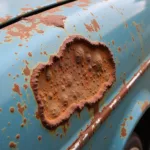 Rust Bubbles on Car Paint