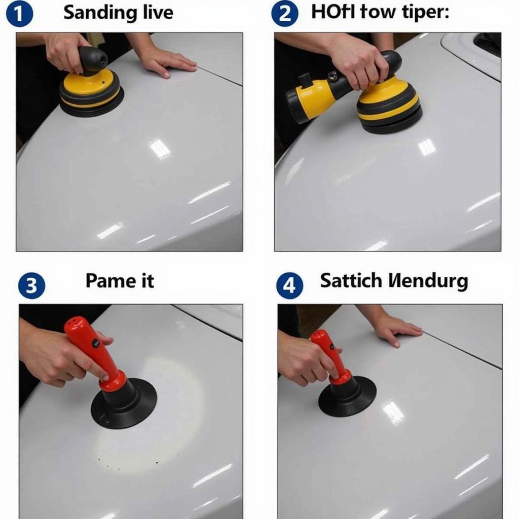 Sanding, Priming, and Painting a Car Scratch