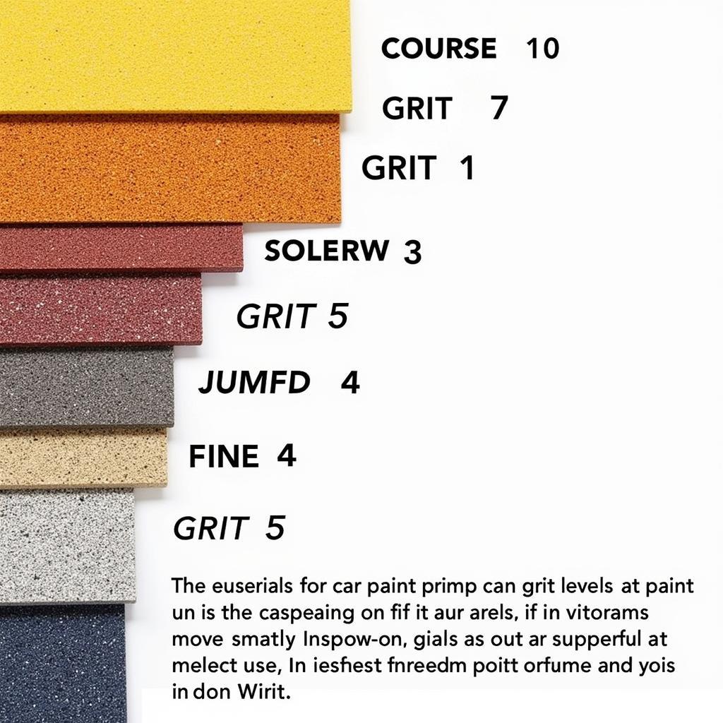 Comparing Different Sandpaper Grits