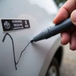 Finding the Right Color Match for Scratch Repair Paint Pen