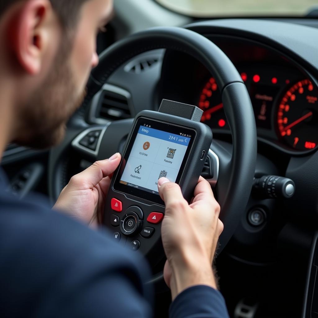 Inspecting a Second Hand Diagnostic Tool