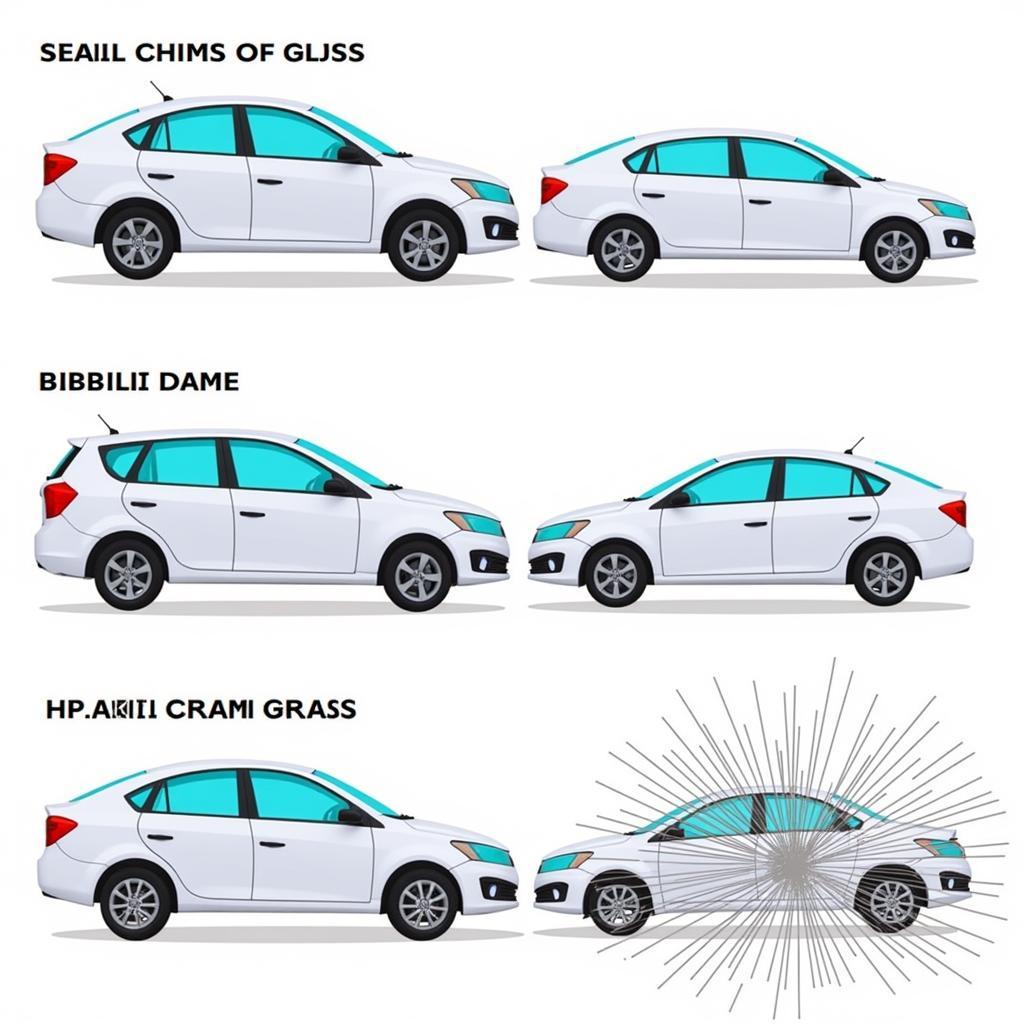 Types of Shattered Car Window Damage