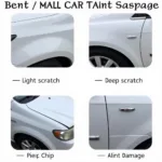 Examples of Small Car Paint Repairs