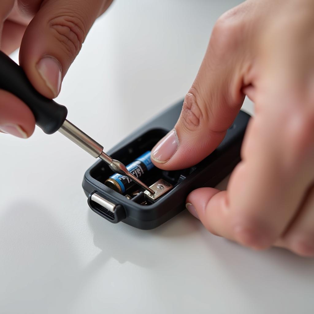 Replacing the Battery in a Smart Car Key Fob