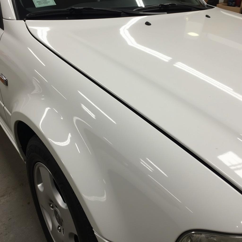 Smooth Car Paint Finish After Repair