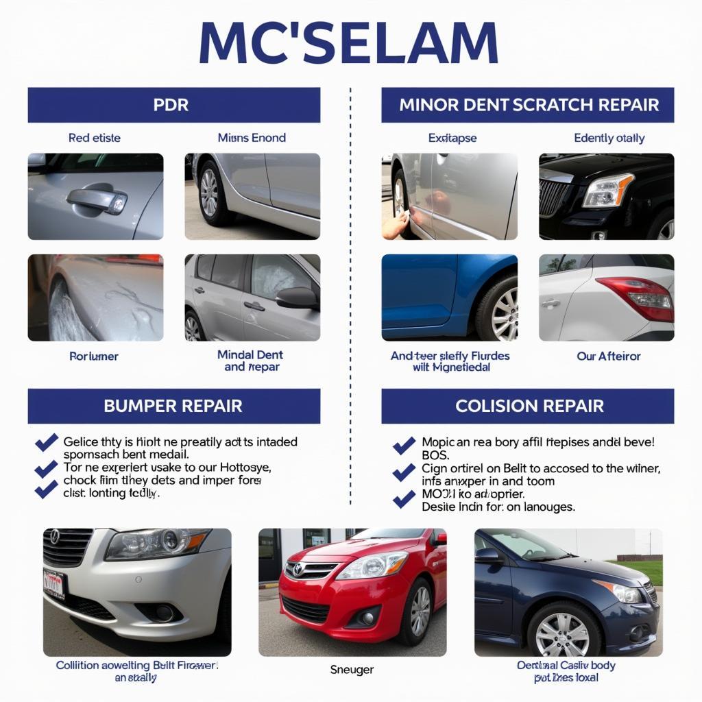 Different Car Body Repair Types in Southmead