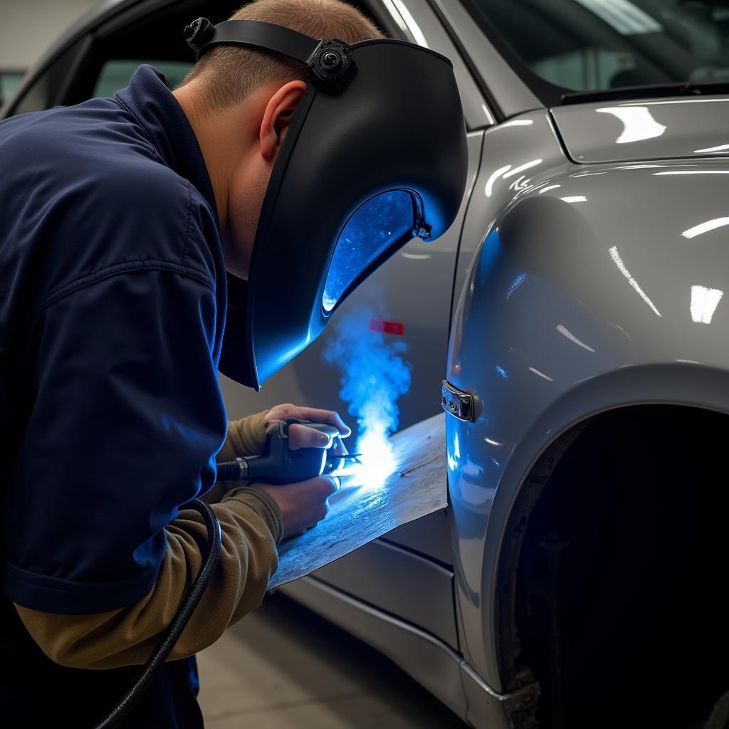 TIG Welder Car Body Panel Repair