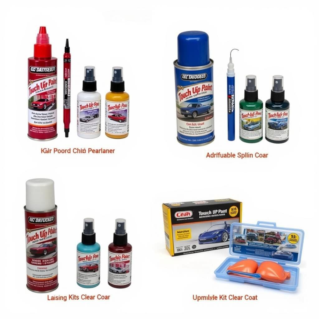 Types of Touch-Up Paint Kits for Car Paint Chips