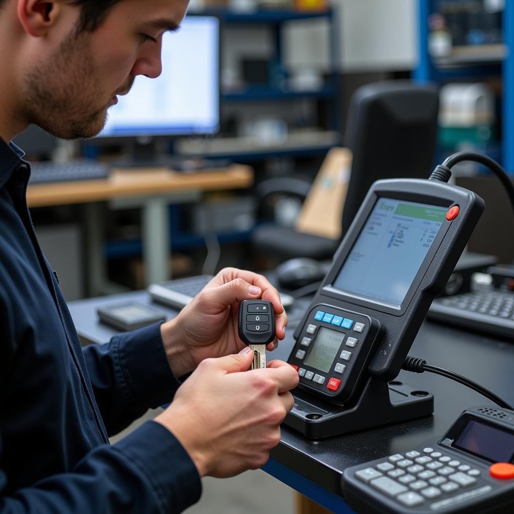 Transponder Chip Programming for Car Key in Tonbridge