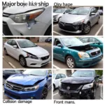 Different Types of Car Body Damage in Cardiff