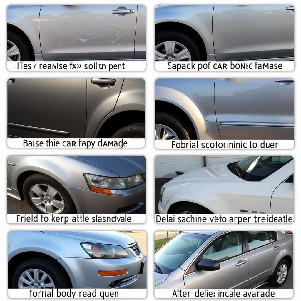 Different Types of Car Body Repairs