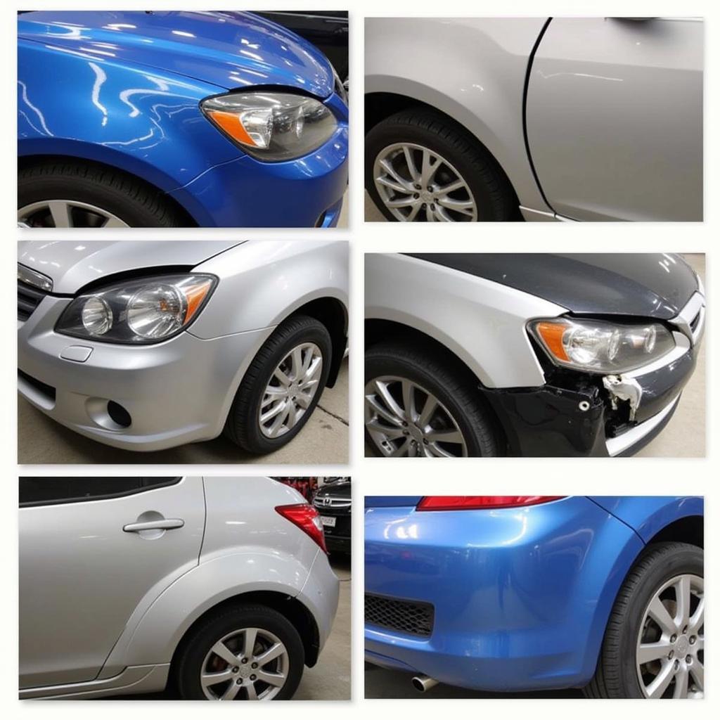 Different types of car body repairs available in Rutherglen