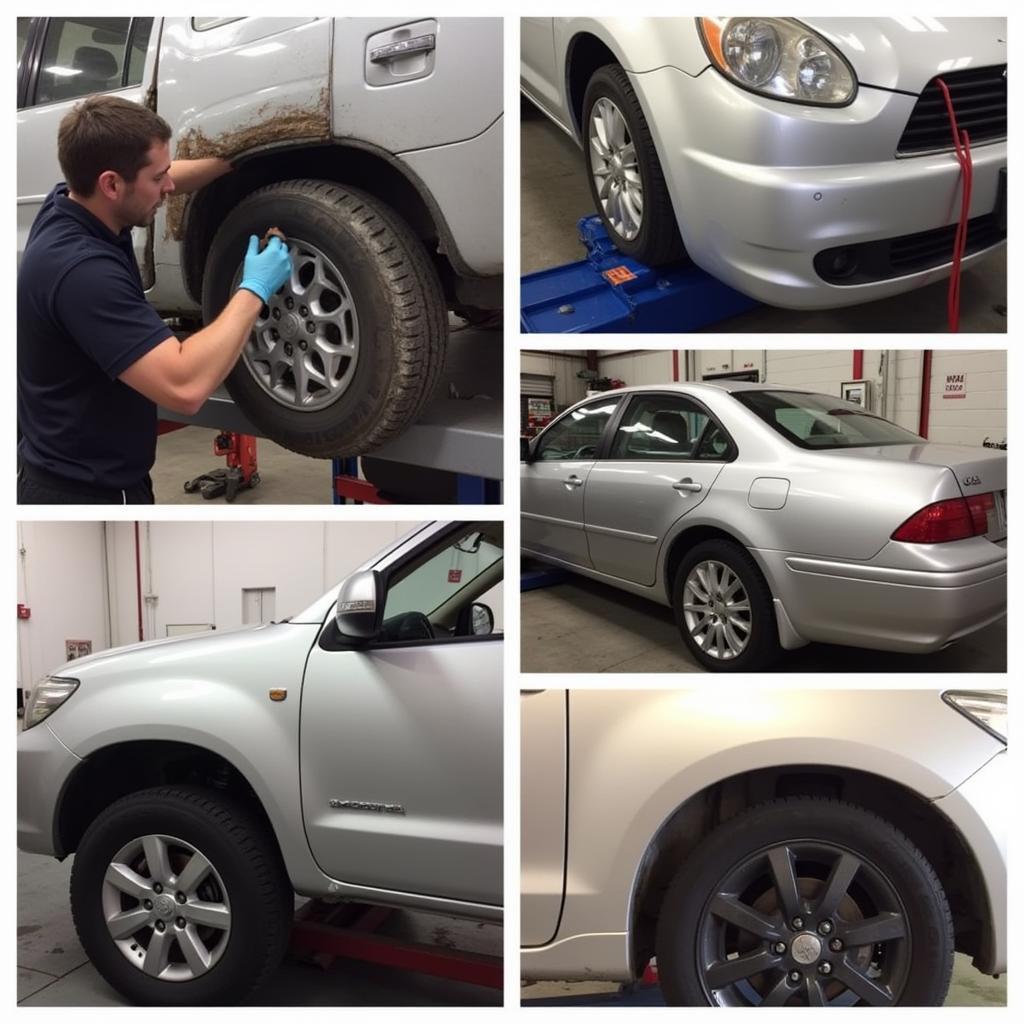 Examples of Car Body Repairs in Starbeck