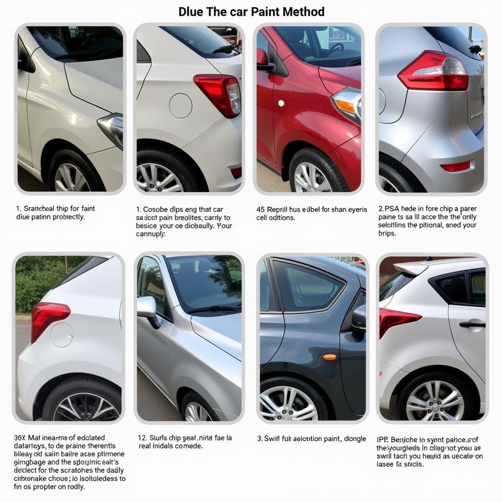 Types of Car Paint Damage and Repair Methods