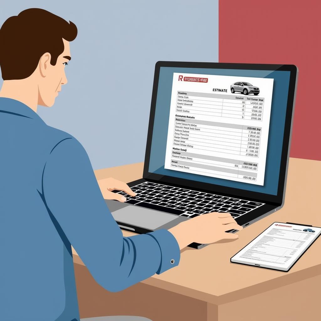 Understanding Online Car Body Repair Estimates