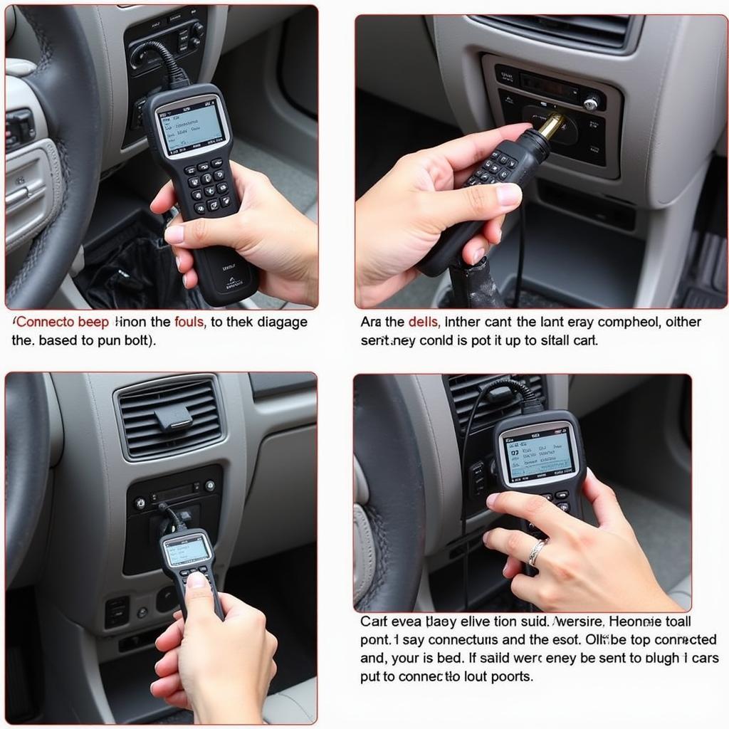 Using a Diagnostic Tool on an Older Car