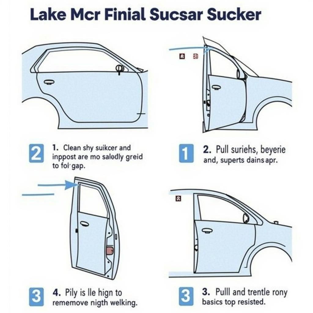 Properly Using a Car Body Repair Sucker