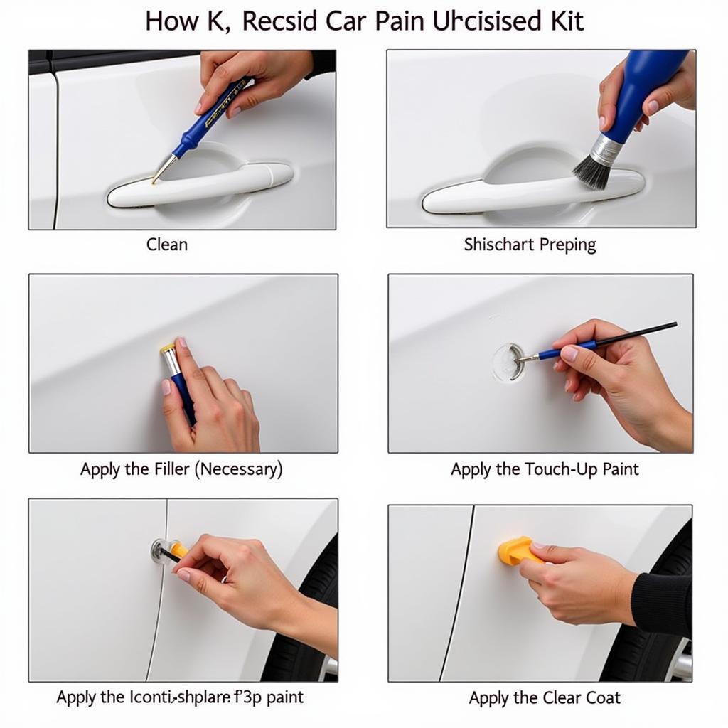 Using a Car Paint Repair Kit