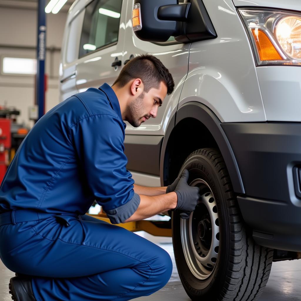 Van Maintenance to Prevent Crashes in St Neots