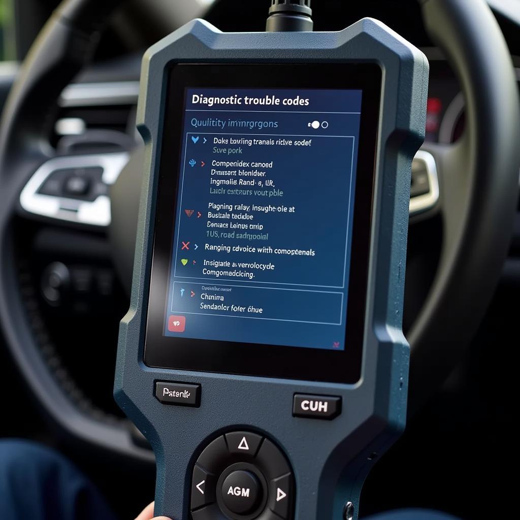 VW Diagnostic Tool Reading Codes