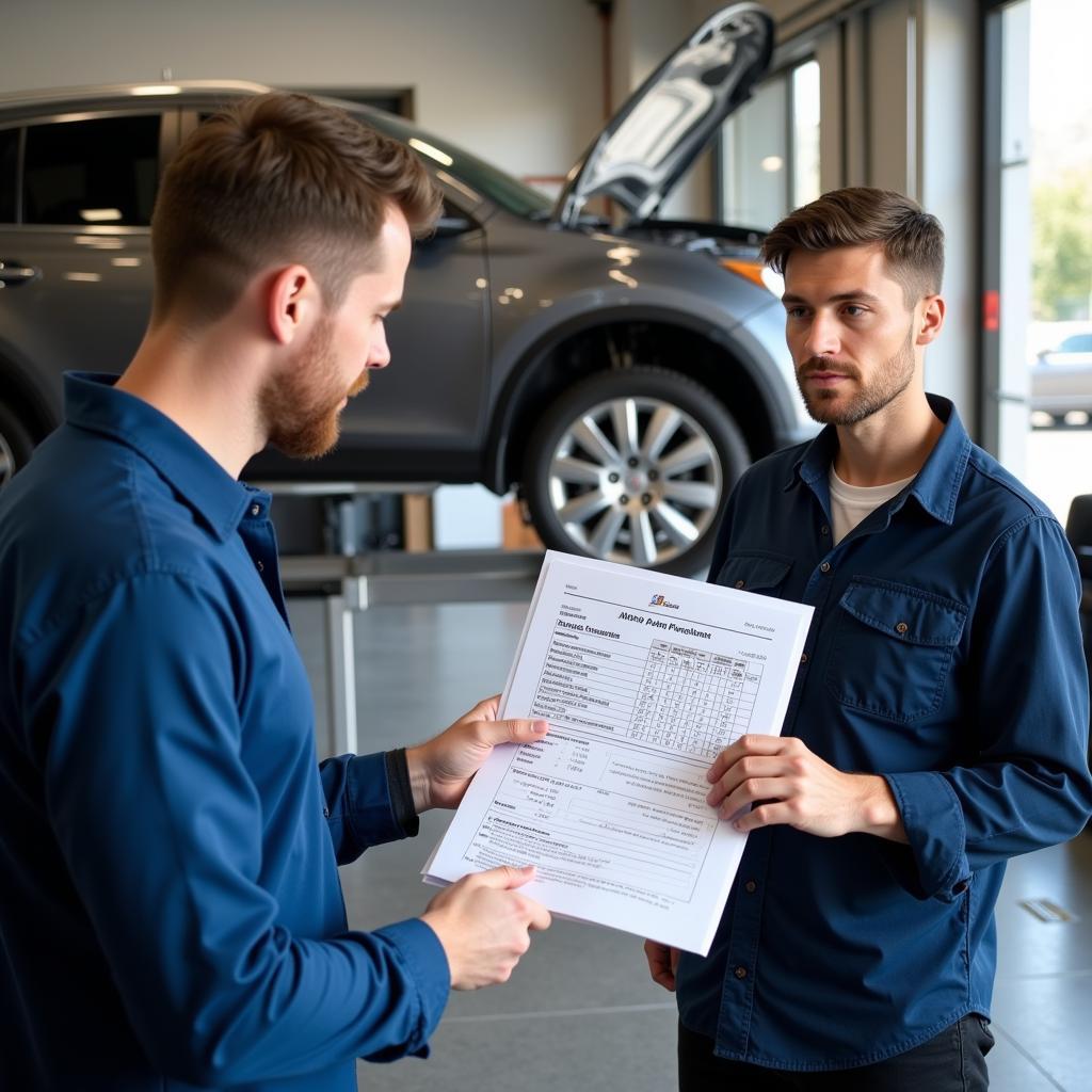 Getting a Car Body Repair Estimate in Washington