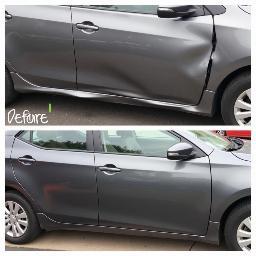 Completed Car Bodywork Repair in Waukesha