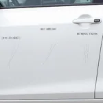 Types of White Car Scratches