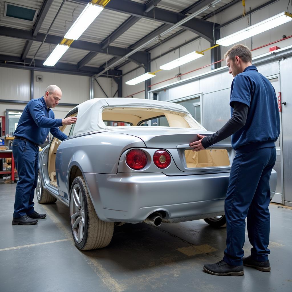 Choosing a Fibreglass Car Body Repair Shop in Wiltshire