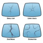 Types of Windscreen Damage: Chips, Cracks, and Star Breaks