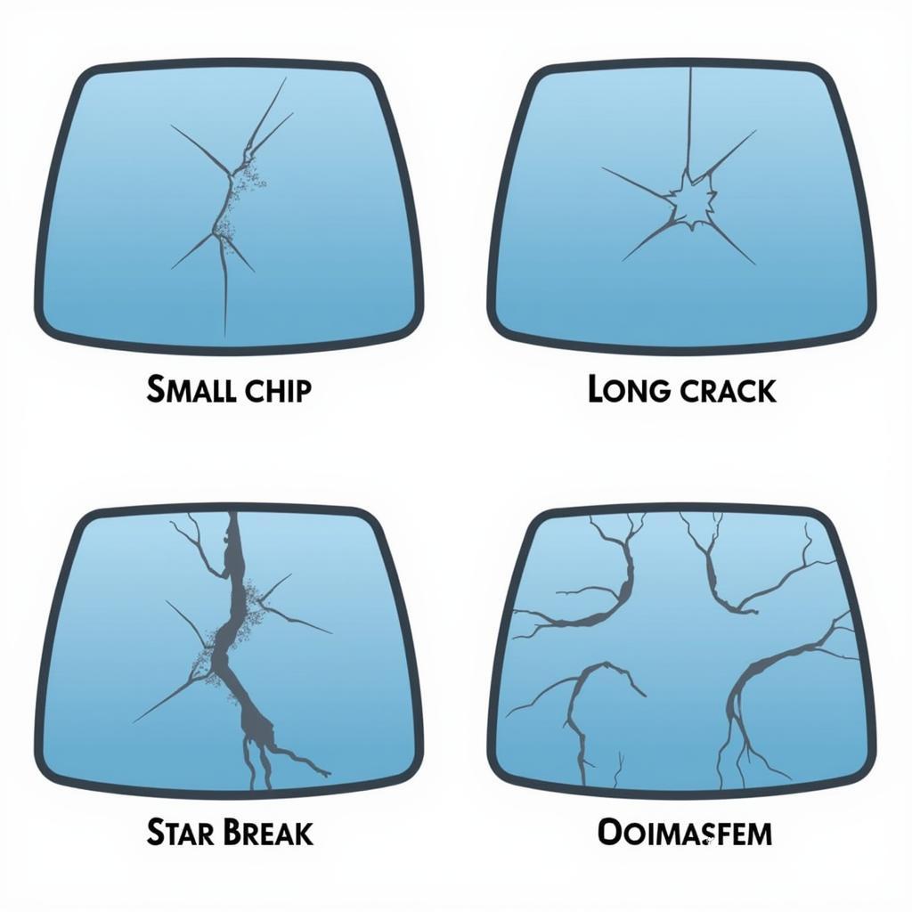 Types of Windscreen Damage: Chips, Cracks, and Star Breaks