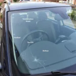 Types of Windscreen Damage in Brighton