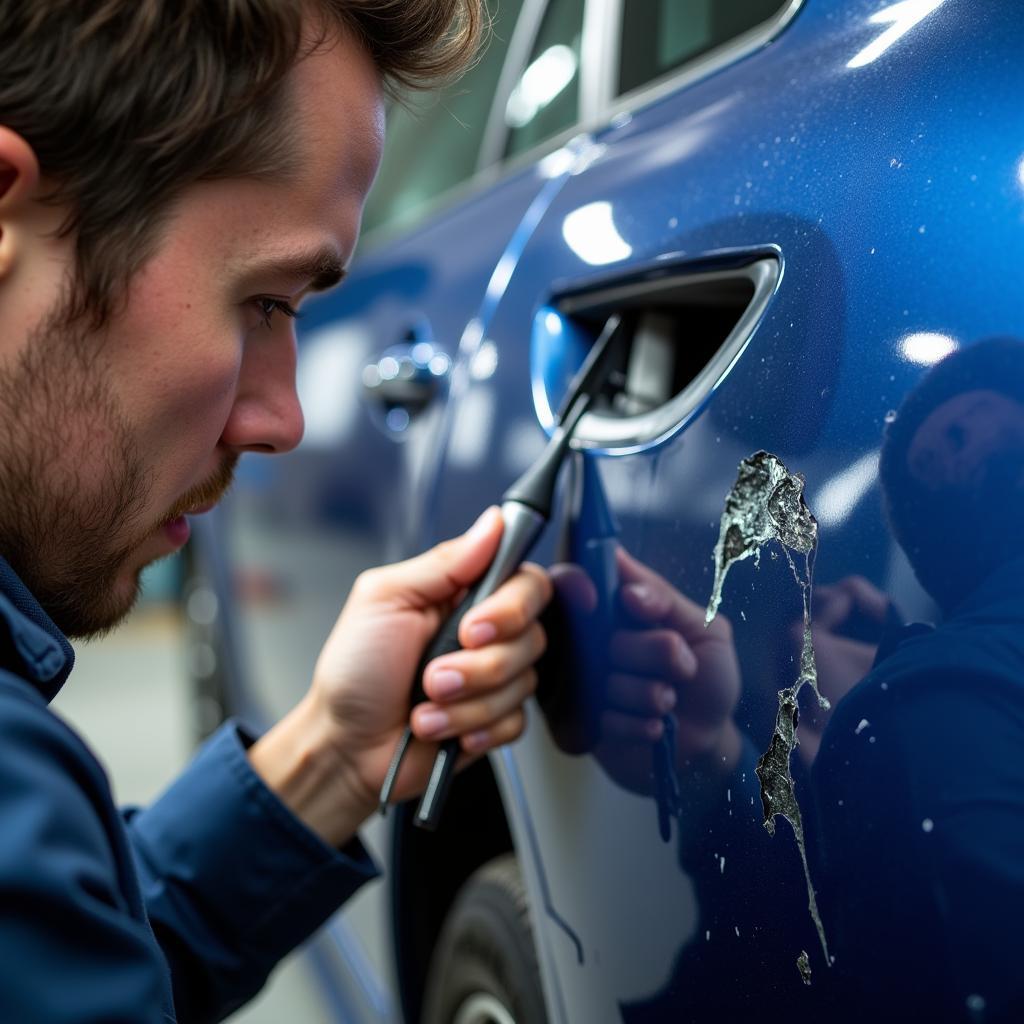 Assessing Car Body Damage in Worthing